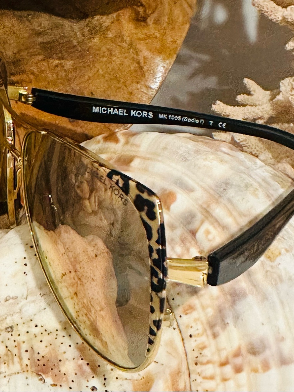 Michael Kors Assorted Aviator Sunglasses – Blue and Brown Lenses - Picture 3 of 5